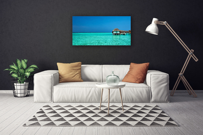 Canvas Kunstdruck Meer Landschaft