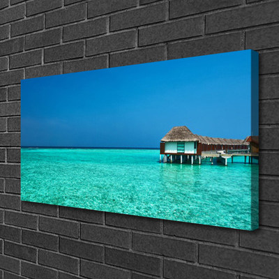 Canvas Kunstdruck Meer Landschaft