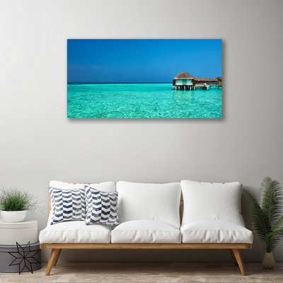 Canvas Kunstdruck Meer Landschaft