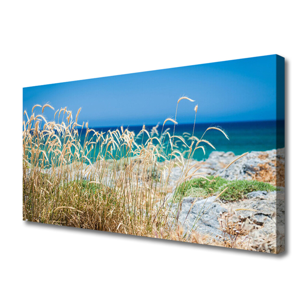 Canvas Kunstdruck Strand Landschaft