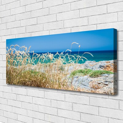 Canvas Kunstdruck Strand Landschaft