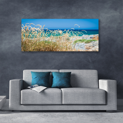 Canvas Kunstdruck Strand Landschaft