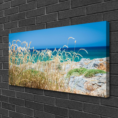 Canvas Kunstdruck Strand Landschaft