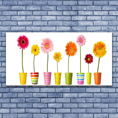 Canvas Kunstdruck Blumen Pflanzen