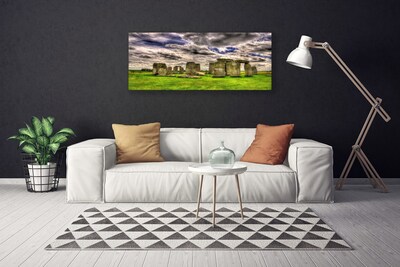 Canvas Kunstdruck Steine Landschaft