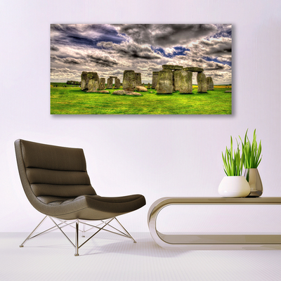 Canvas Kunstdruck Steine Landschaft