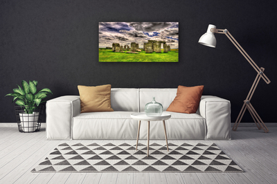 Canvas Kunstdruck Steine Landschaft