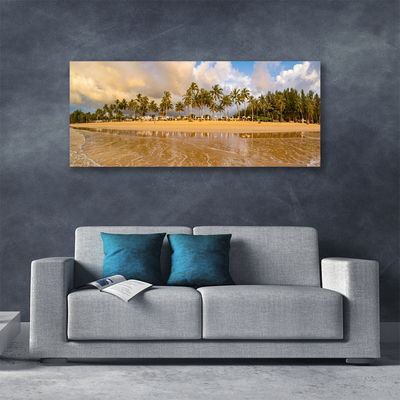 Canvas Kunstdruck Strand Landschaft