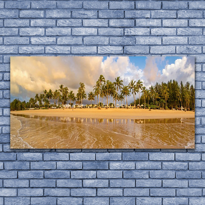 Canvas Kunstdruck Strand Landschaft