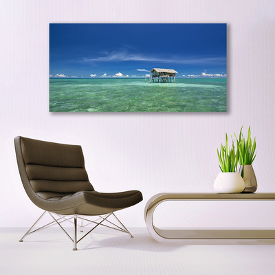 Canvas Kunstdruck Meer Landschaft