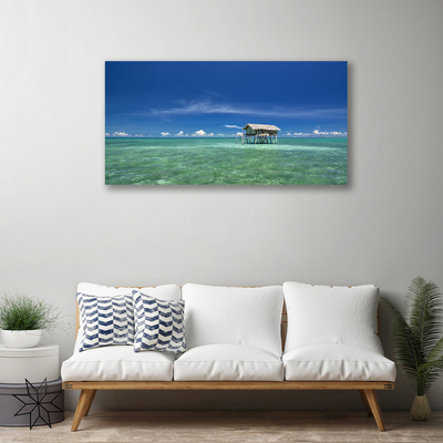 Canvas Kunstdruck Meer Landschaft