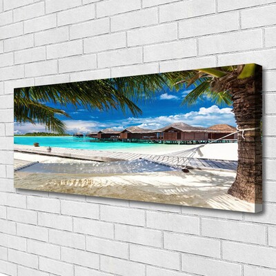 Canvas Kunstdruck Meer Strand Landschaft