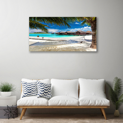 Canvas Kunstdruck Meer Strand Landschaft