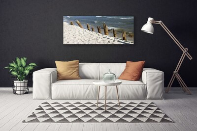 Canvas Kunstdruck Strand Meer Landschaft