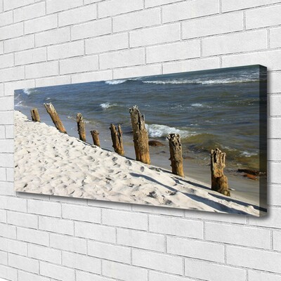 Canvas Kunstdruck Strand Meer Landschaft