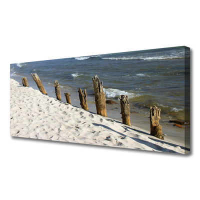 Canvas Kunstdruck Strand Meer Landschaft