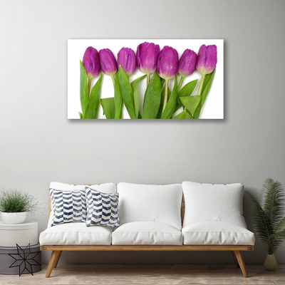 Canvas Kunstdruck Tulpen Pflanzen