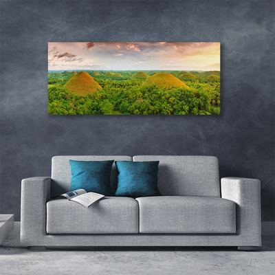 Canvas Kunstdruck Wald Natur