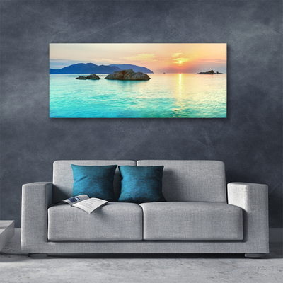 Canvas Kunstdruck Meer Landschaft