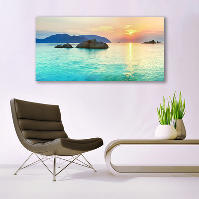 Canvas Kunstdruck Meer Landschaft