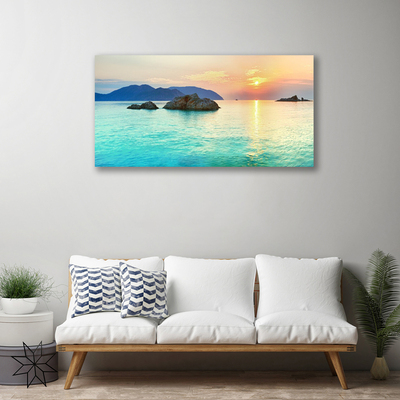 Canvas Kunstdruck Meer Landschaft