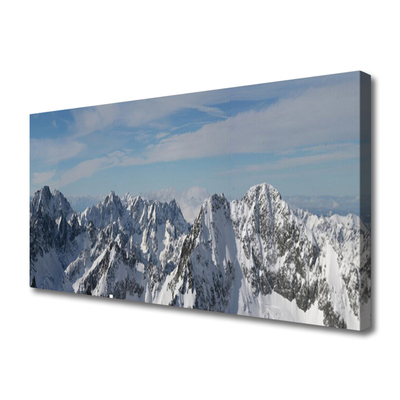 Canvas Kunstdruck Gebirge Landschaft