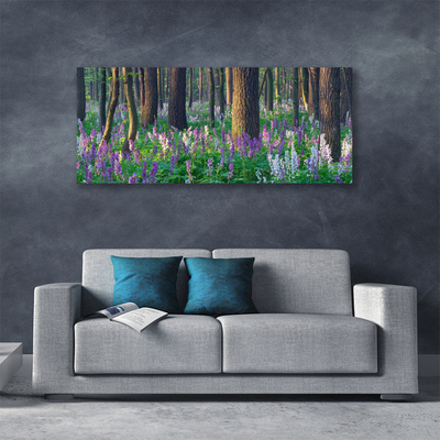 Canvas Kunstdruck Wald Natur