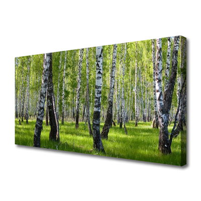 Canvas Kunstdruck Wald Natur