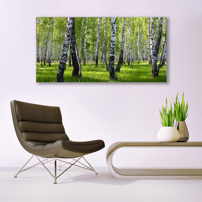 Canvas Kunstdruck Wald Natur