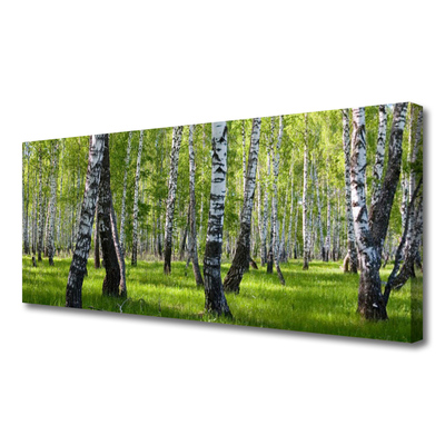 Canvas Kunstdruck Wald Natur