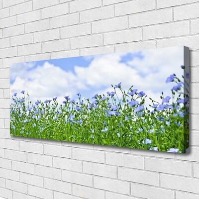 Canvas Kunstdruck Blumen Natur