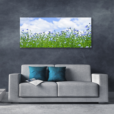 Canvas Kunstdruck Blumen Natur