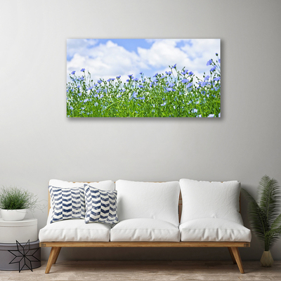 Canvas Kunstdruck Blumen Natur