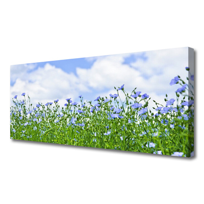 Canvas Kunstdruck Blumen Natur