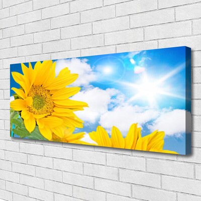 Canvas Kunstdruck Blumen Pflanzen