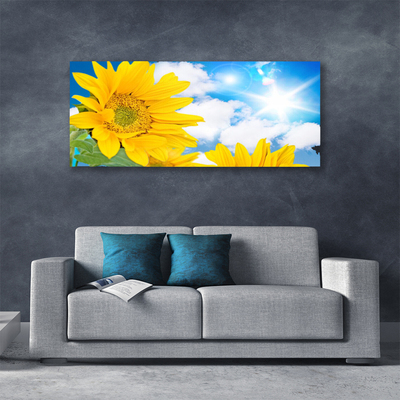 Canvas Kunstdruck Blumen Pflanzen