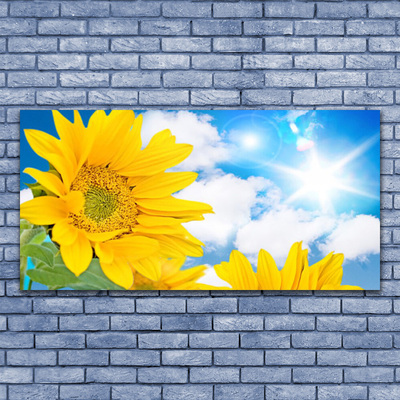 Canvas Kunstdruck Blumen Pflanzen