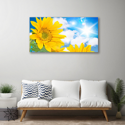 Canvas Kunstdruck Blumen Pflanzen