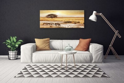 Canvas Kunstdruck Wüste Landschaft