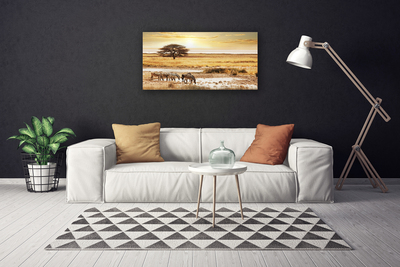 Canvas Kunstdruck Wüste Landschaft