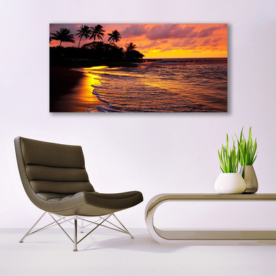 Canvas Kunstdruck Meer Landschaft