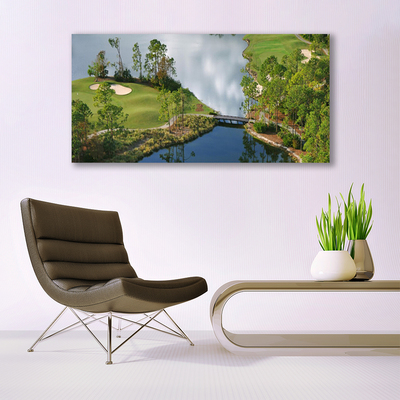 Canvas Kunstdruck See Natur