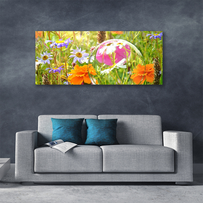 Canvas Kunstdruck Blumen Natur