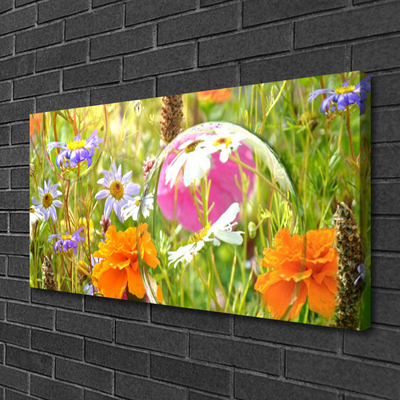 Canvas Kunstdruck Blumen Natur