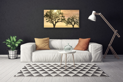 Canvas Kunstdruck Bäume Natur