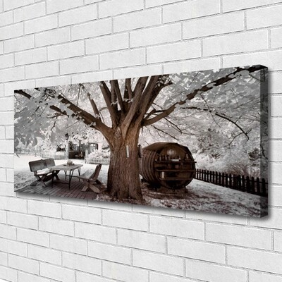 Canvas Kunstdruck Baum Natur