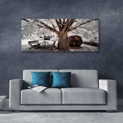 Canvas Kunstdruck Baum Natur