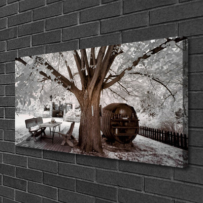 Canvas Kunstdruck Baum Natur