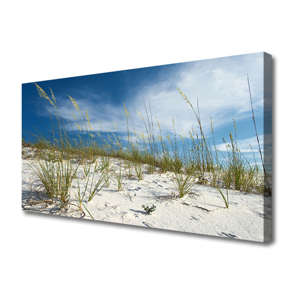 Canvas Kunstdruck Strand Landschaft