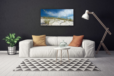 Canvas Kunstdruck Strand Landschaft